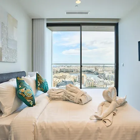 Mercury One Bedroom Haven With Fantastic Views * Сент Джулианс