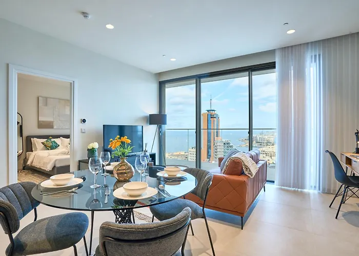 Mercury One Bedroom Haven With Fantastic Views Apartment Saint Julian's